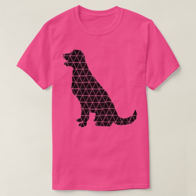 Camiseta Perro negro 3 (Diseño del anverso)