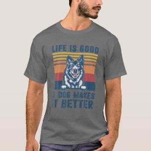 Camiseta Perro noruego Elkhound Regalos Perros Graciosos Pa
