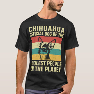 Camiseta Perro oficial de Chihuahua, la gente más genial