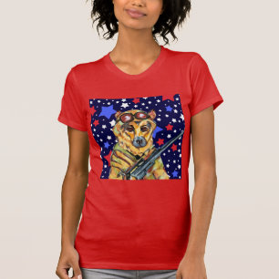 CAMISETA PERRO OVEJERO ALEMÁN VENDIDO