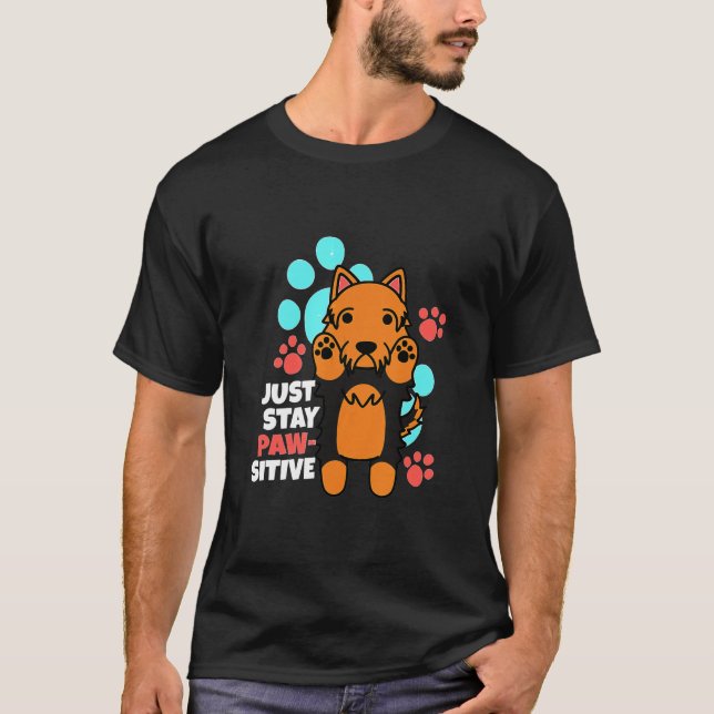 Camiseta Perro pacificador de Yorkshire Terrier (Anverso)