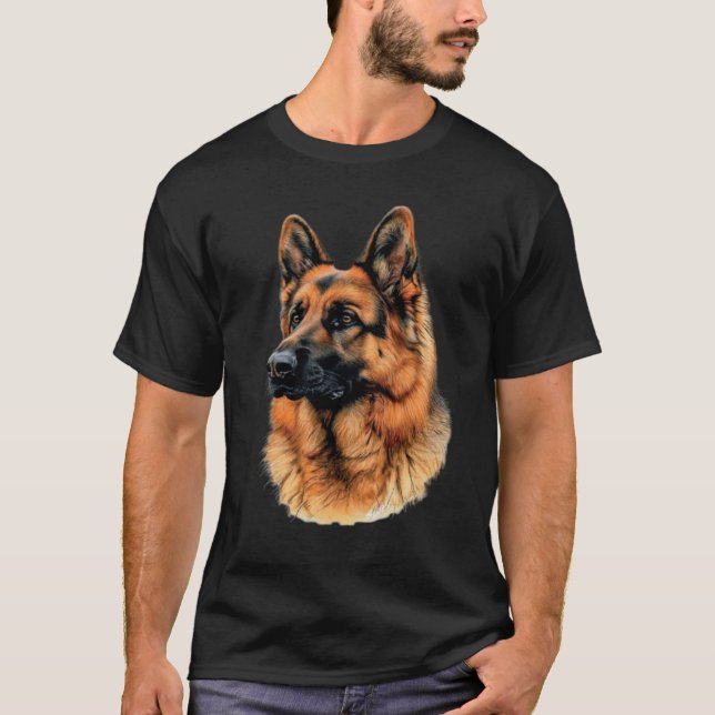 CAMISETA PERRO PASTOR (Anverso)
