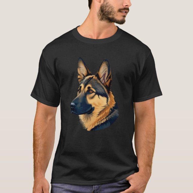 CAMISETA PERRO PASTOR (Anverso)