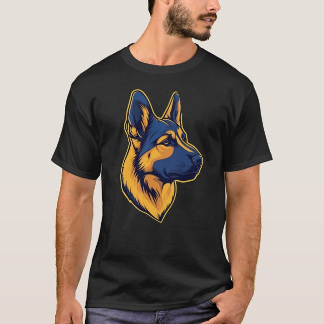CAMISETA PERRO PASTOR (Anverso)
