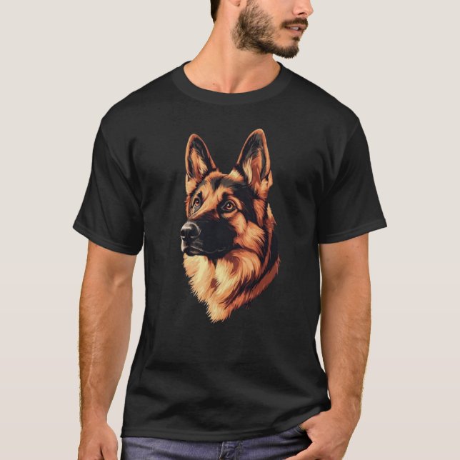 CAMISETA PERRO PASTOR (Anverso)