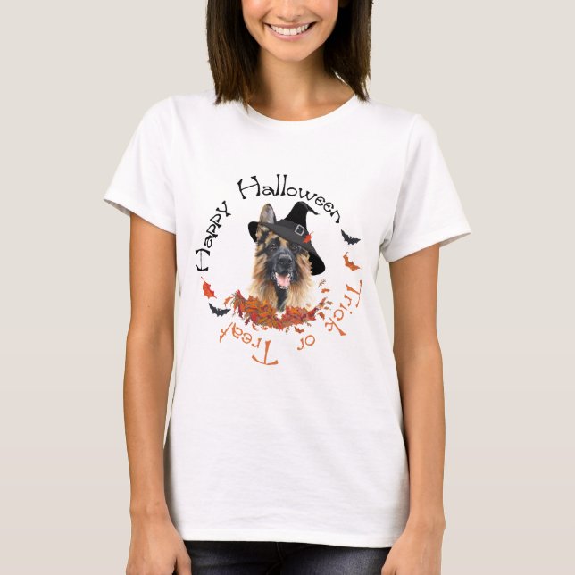 Camiseta Perro pastor alemán (Anverso)