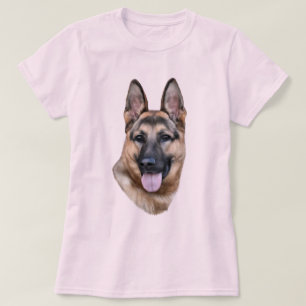 Camiseta Perro pastor alemán