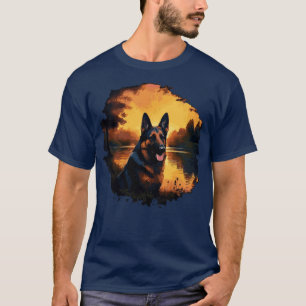 Camiseta Perro pastor alemán 1