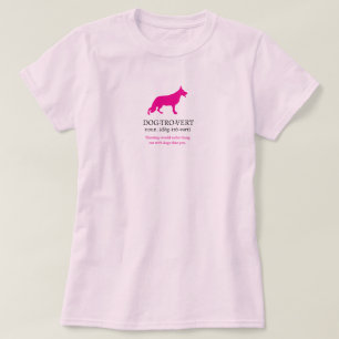 Camiseta Perro pastor alemán Dogtrovert