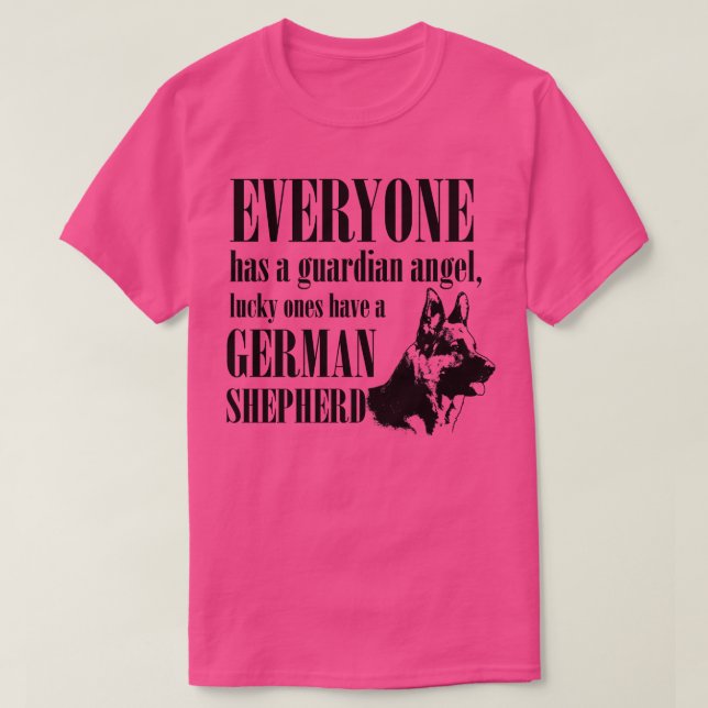 Camiseta Perro pastor alemán GSD (14) (Diseño del anverso)