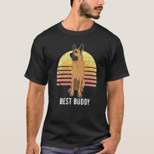Camiseta Perro Pastor Alemán Gsd Atardecer  81