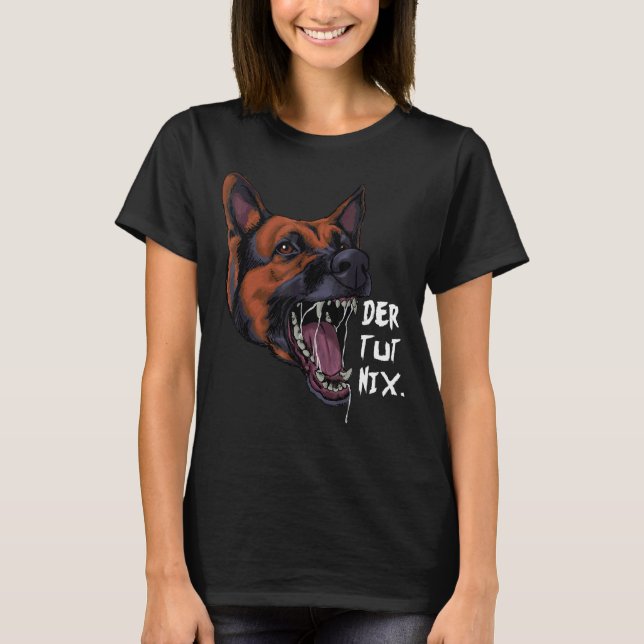 Camiseta Perro pastor alemán K9 Shepherd 1 (Anverso)