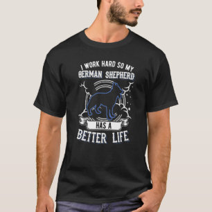 Camiseta Perro pastor alemán Pastor alemán 1