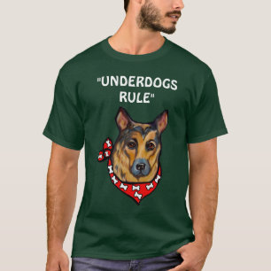 CAMISETA PERRO PASTOR ALEMÁN PERDEDOR