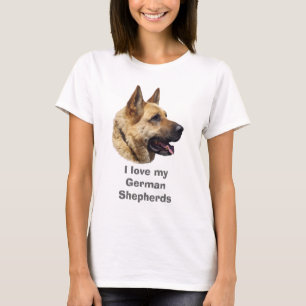 Camiseta Perro pastor alsaciano alemán