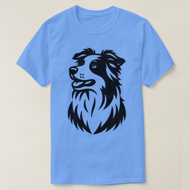 Camiseta Perro pastor australiano (Diseño del anverso)