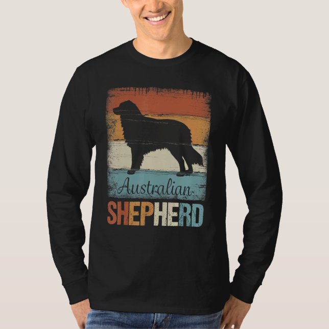 Camiseta Perro Pastor Australiano Pastor Aussie (Anverso)