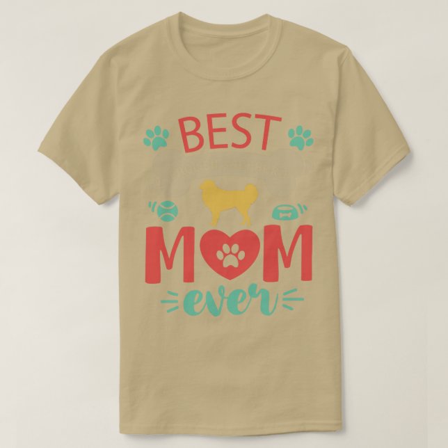 Camiseta Perro pastor inglés (Diseño del anverso)