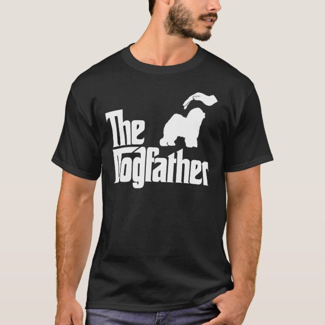 Camiseta Perro pastor inglés viejo (Anverso)