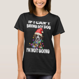 Camiseta Perro pastor si no puedo traer mi perro no voy