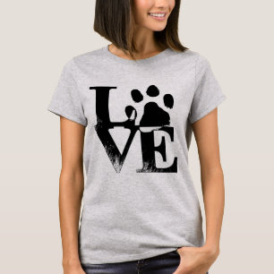 Camiseta Perro Paw LOVE