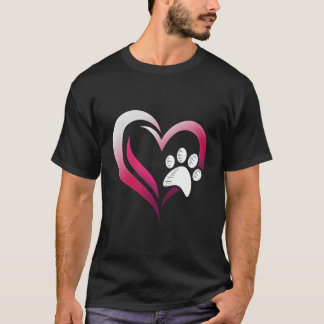 Camiseta Perro Paw Perro Amantes Regalos Para Mujeres Perro