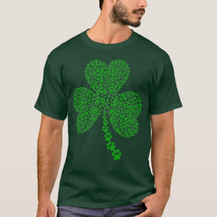 Camiseta Perro Paw Shamrock St Patricks Day Cat Saint Gift