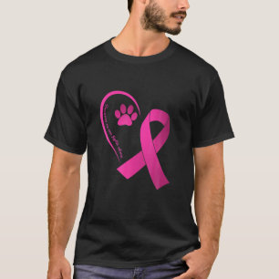 Camiseta Perro Paws Corazón Sensibilización sobre el Cán
