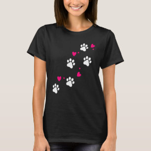 Camiseta Perro Paws Mascota de dueño de perro pastor Mascot