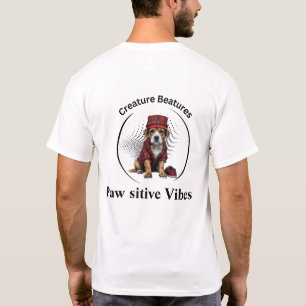 Camiseta perro peculiar en Escocia Tartán   Gracioso Sarcas