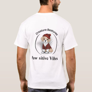 Camiseta perro peculiar en Escocia Tartán Gracioso Sarcas