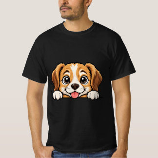 Camiseta Perro Peekaboo