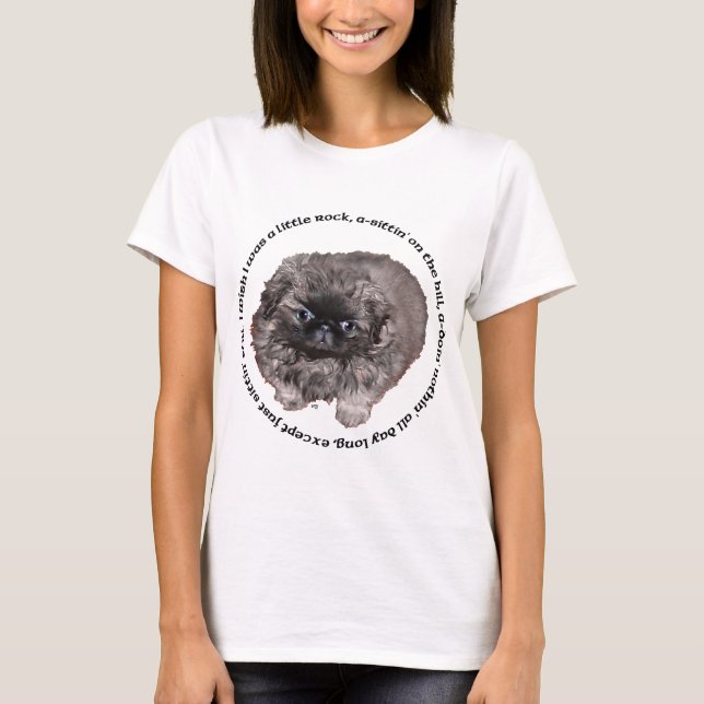 Camiseta Perro Pekingese Ditty (Anverso)