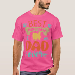 Camiseta Perro Pekingese Papá
