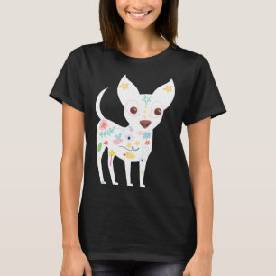 Camiseta Perro pentagrama mágico chihuahua