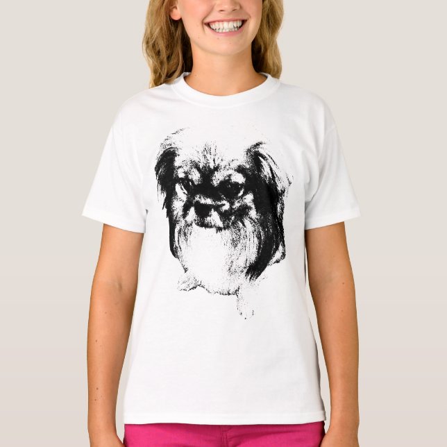 Camiseta Perro pequeño, gran actitud (Anverso)