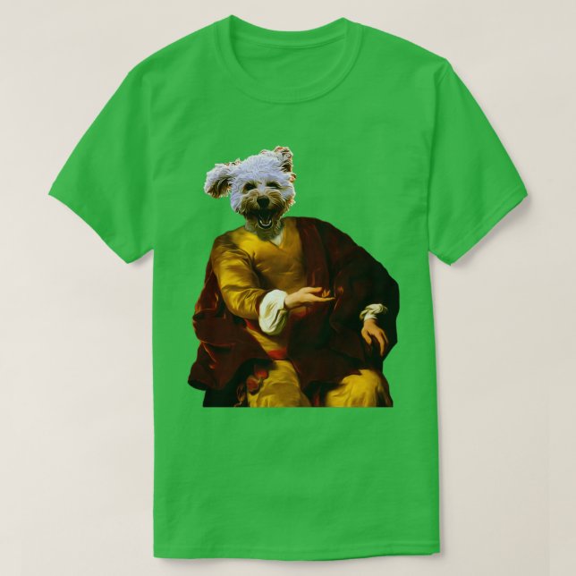 Camiseta Perro pequeño lindo Distinguir a los Mascotas del  (Diseño del anverso)