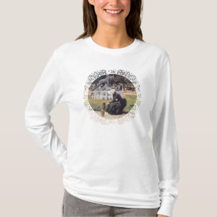 Camiseta Perro pequinés en el parque