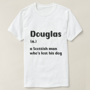 Camiseta Perro perdido: Conoce a Douglas el hombre escocés