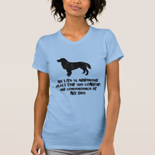 Camiseta Perro perdiguero Plano-Revestido