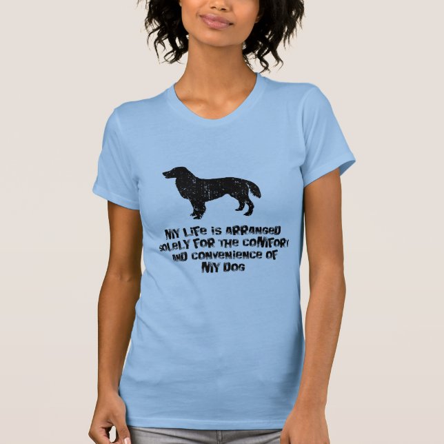 Camiseta Perro perdiguero Plano-Revestido (Anverso)