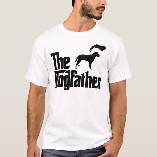 Camiseta Perro perdiguero Rizado-Revestido (Anverso)