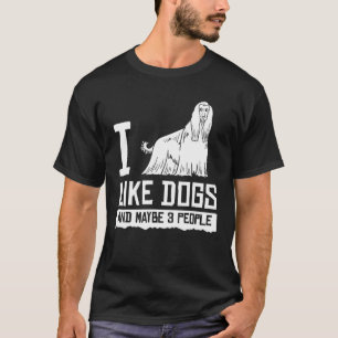 Camiseta Perro perrito hound afgano cachorros dueño de la t