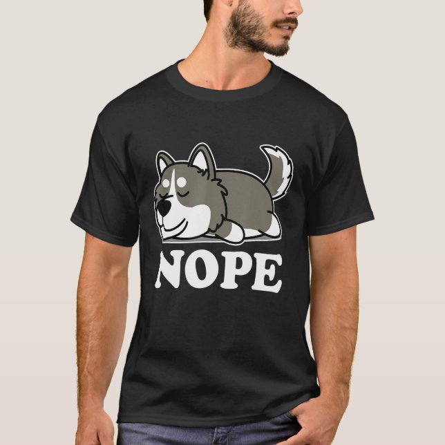 Camiseta Perro perrito perrito perrito nope disfraz (Anverso)