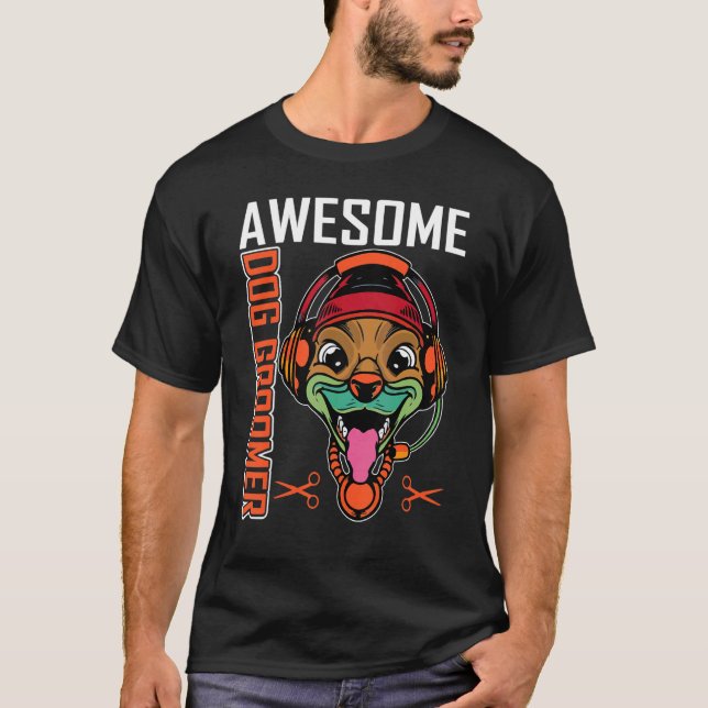 Camiseta Perro perrito sembrador de perros asombrosos (Anverso)