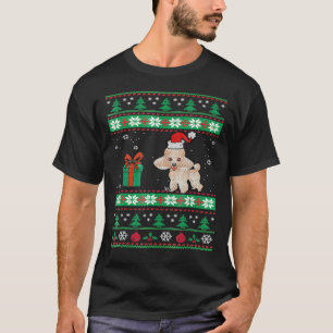 Camiseta Perro perro caniche Navidades feos por perro