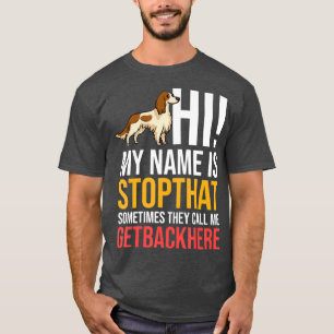 Camiseta Perro Perro Irlandés, Rojo Y Blanco, Cachorros Pro