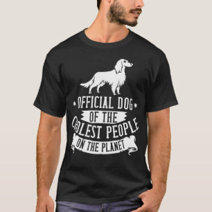 Camiseta Perro Perro Irlandés, Rojo Y Blanco, Cachorros Pro