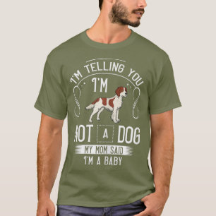 Camiseta Perro Perro Irlandés, Rojo Y Blanco, Cachorros Pro