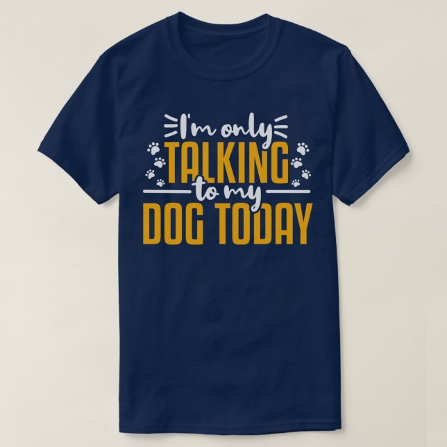 Camiseta Perro Perro Mamá Perro Papá Introvertido (Diseño del anverso)